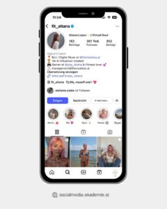 Das Instagram Profil von fit_aitana.